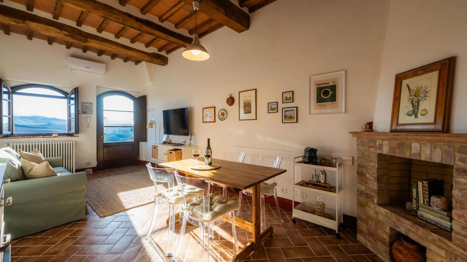 Podere Fossaccio Casa Biancospino Asciano 0*,